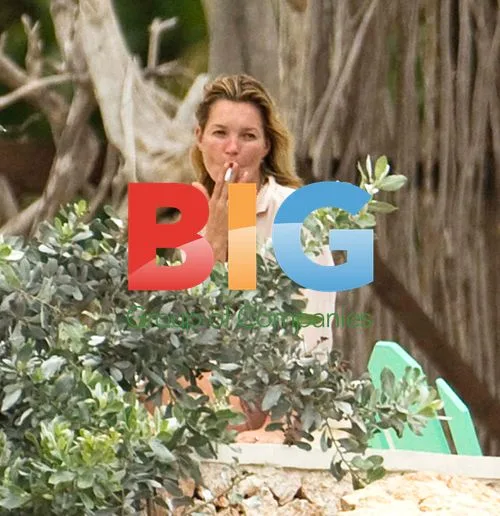 Kate Moss and Jamie Hince Lunch in Caribbean