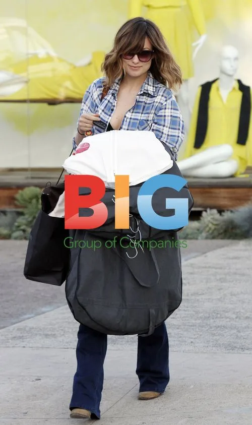 Olivia Wilde Leaves Beverly Hills Salon
