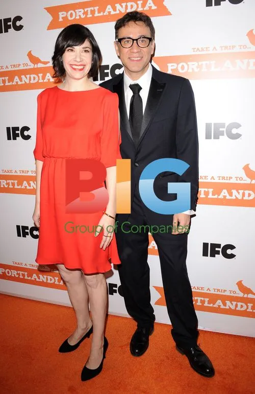 Carrie Brownstein and Fred Armisen at Portlandia Season 2 Screening