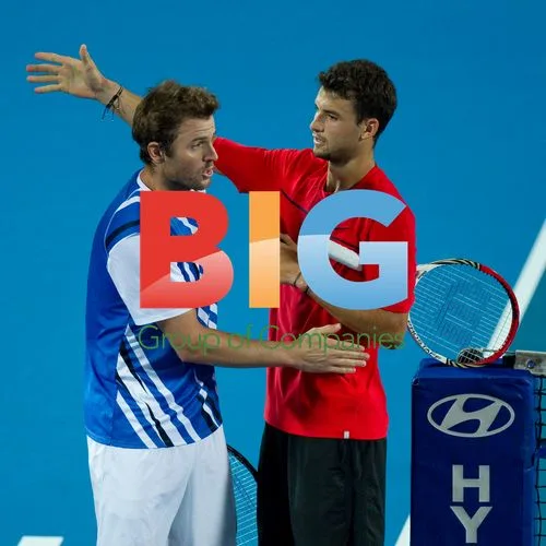 Fish & Dimitrov Play Hopman Cup Tennis