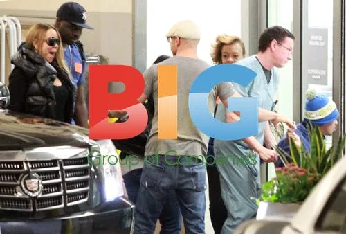Nick Cannon and Mariah Carey leave hospital in Aspen