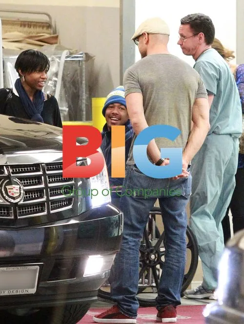 Nick Cannon and Mariah Carey Leave Hospital