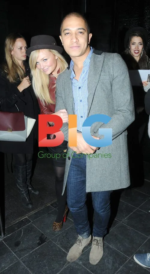 Emma Bunton and Jade Jones Out in London