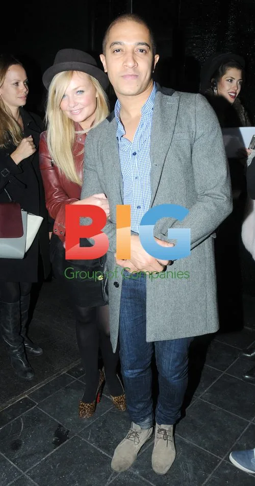 Emma Bunton and Jade Jones at Club Rose