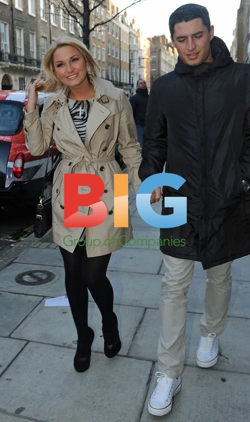 Sam Faiers and Boyfriend TJ Out in London