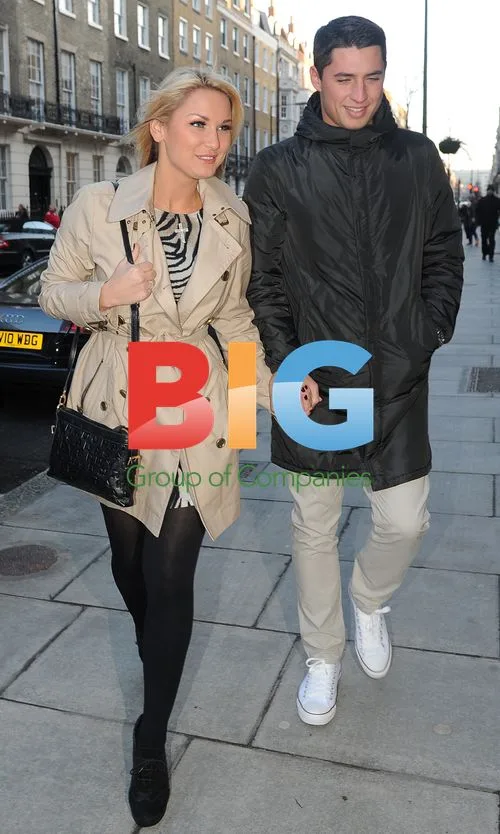 TOWIE's Sam Faiers with Boyfriend TJ