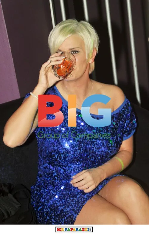 Kerry Katona Meets Fans at Nightclub