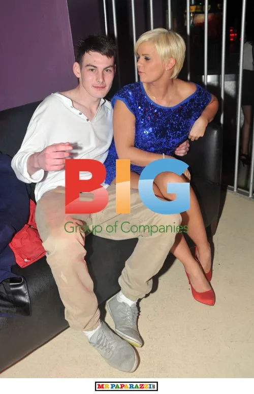 Kerry Katona Appears at Kilmarnock Nightclub