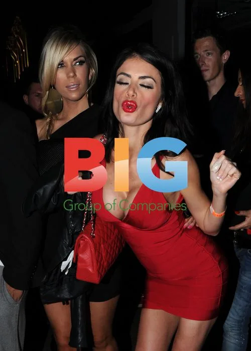Chloe Sims and Frankie Essex at Caf?? de Paris