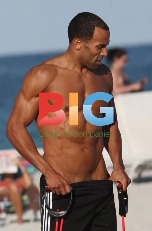Craig David Muscles on Miami Workout