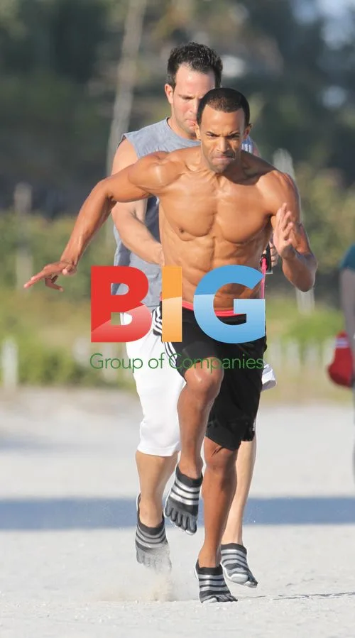 Craig David Training in Miami