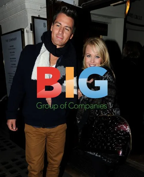 Jorgie Porter and Matt Evers at Ghost the Musical