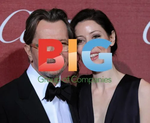 Gary Oldman and Alexandra Edenborough at Palm Springs Film Festival