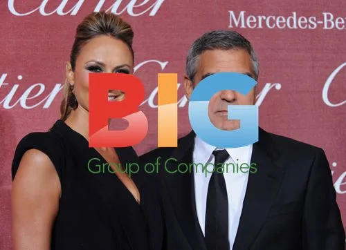 George Clooney and Stacey Keibler at Palm Springs Film Festival