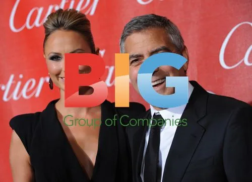 George Clooney and Stacey Keibler at Palm Springs Film Festival