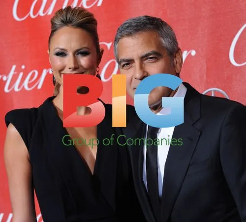 Clooney and Keibler at Palm Springs Film Festival