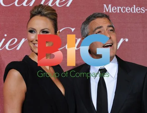 George Clooney and Stacey Keibler at Palm Springs Film Festival