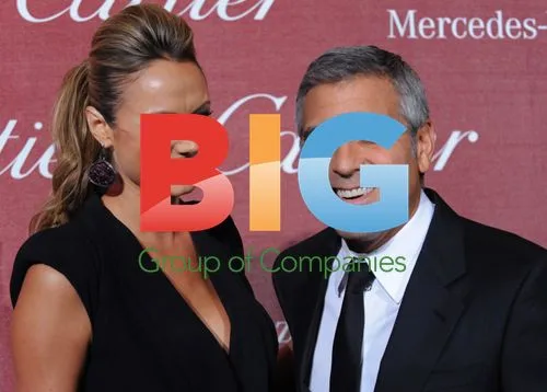 George Clooney and Stacey Keibler at Palm Springs Film Festival