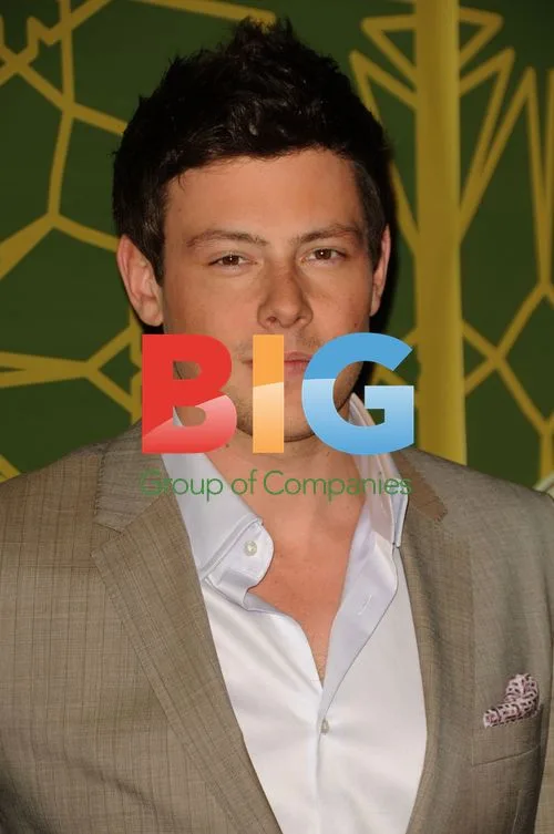 Cory Monteith at Fox's All-Star Party