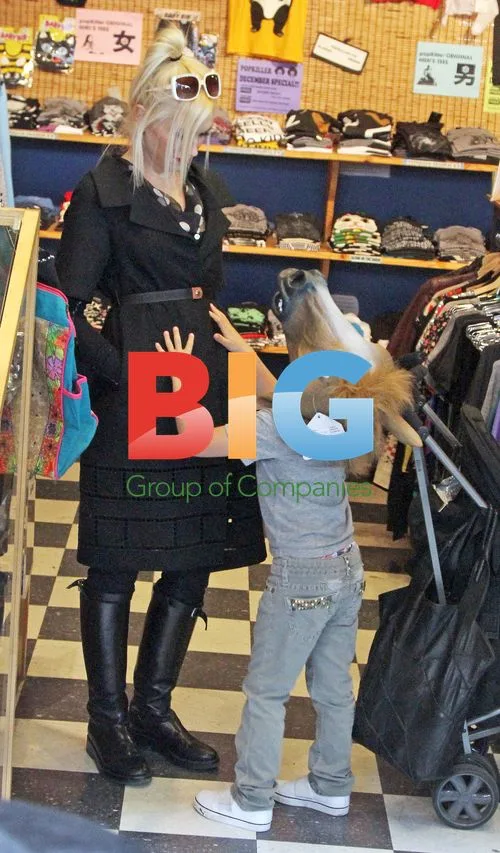 Gwen Stefani and Gavin Rossdale in Beverly Hills