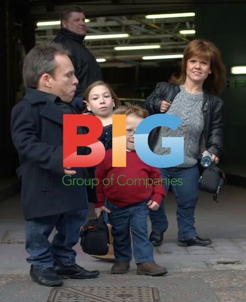 Warwick Davis and Family at ITV Studios