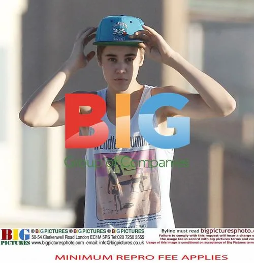 Justin Bieber and Dad Spend Active Day in LA