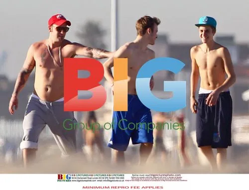 Justin Bieber Enjoys Active Day with Dad
