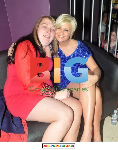 Kerry Katona Appears at Sugar Sugar Nightclub