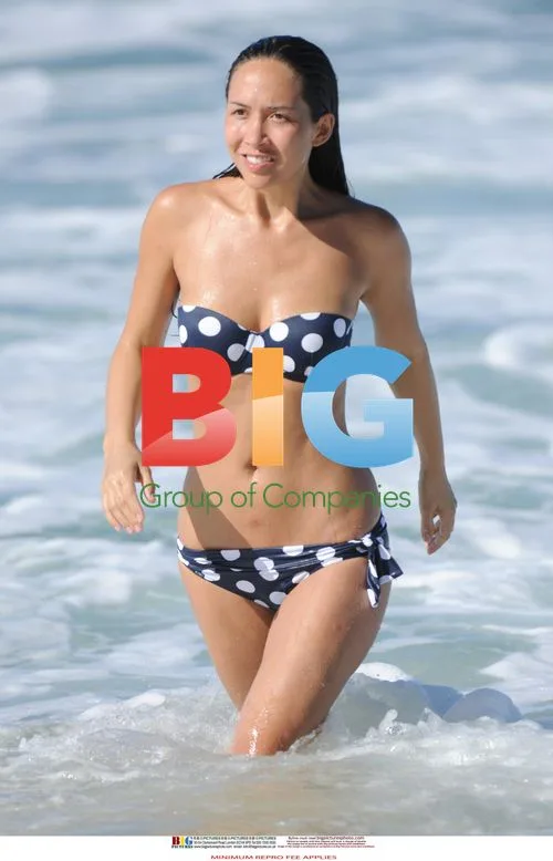 Myleene Klass enjoying jet-ski holiday