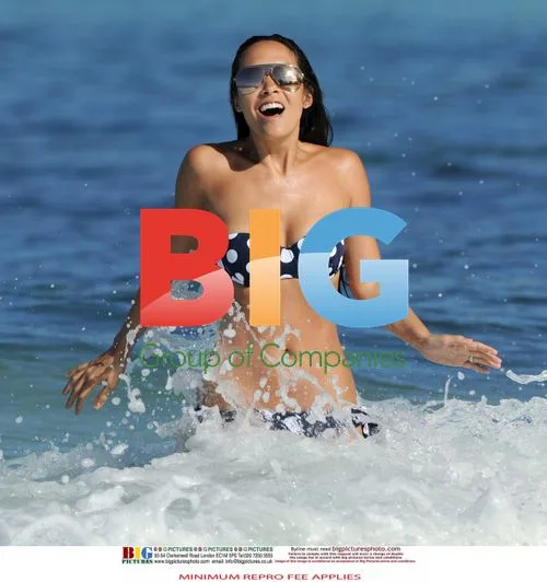Myleene Klass on Jet Ski