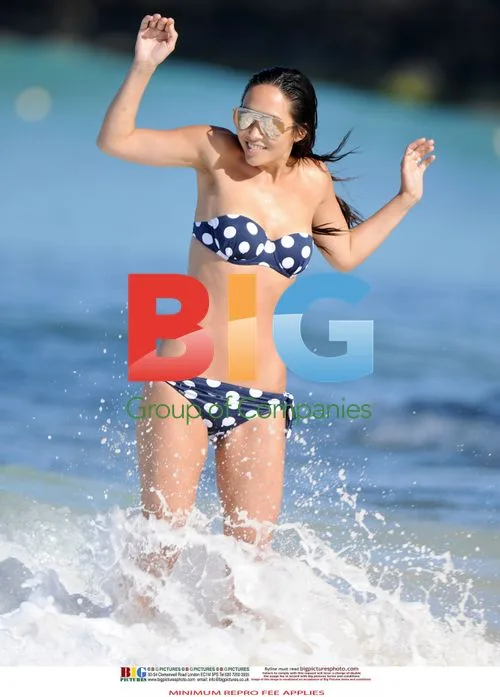 Myleene Klass on Jet Ski