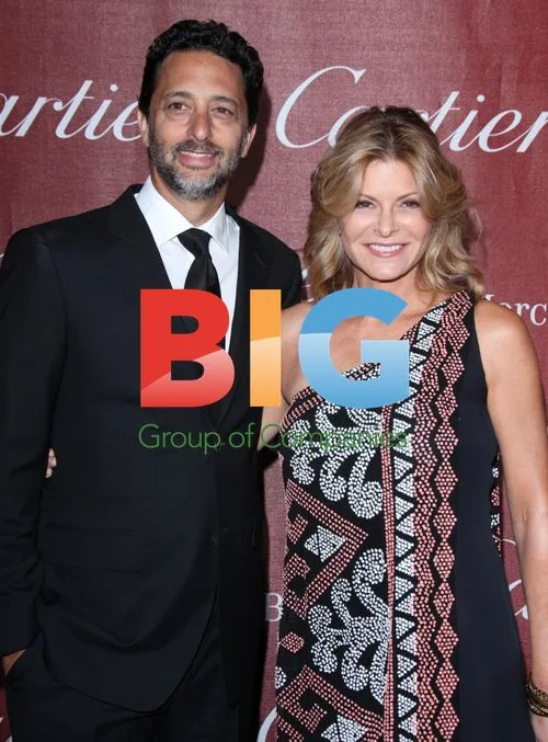 Grant Heslov and Lisa Heslov at Palm Springs Film Festival
