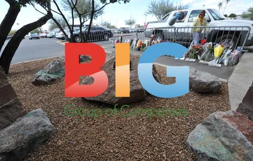 Memorial honoring Tucson shooting victims
