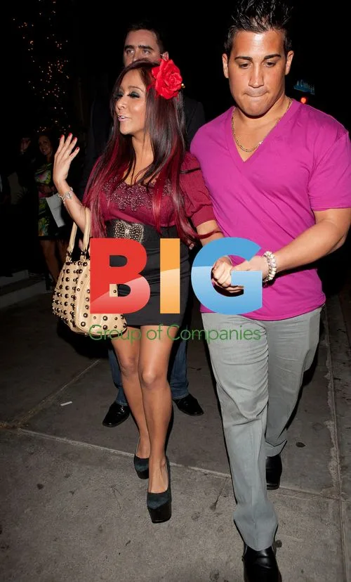 Snooki Leaving STK Restaurant