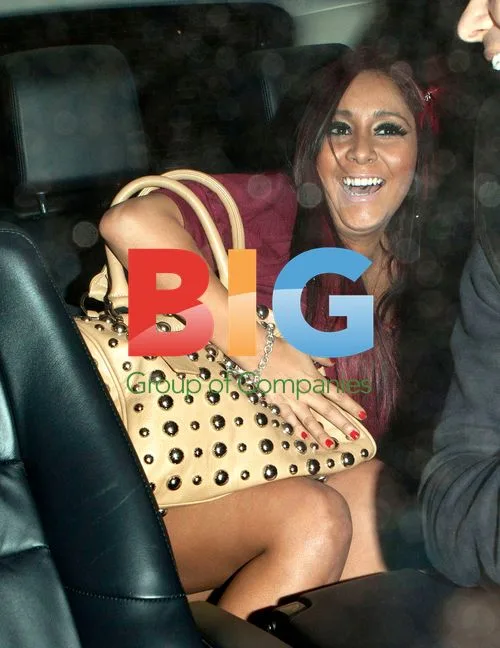 Snooki Leaves STK Restaurant in West Hollywood