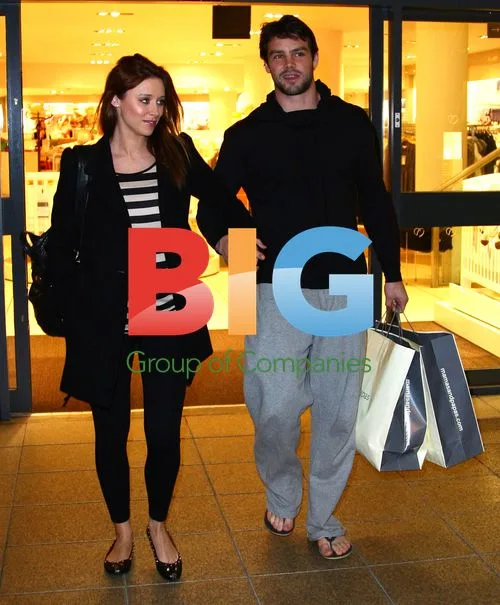 Una Healy and Ben Foden Shop for Baby Clothes