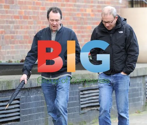Paul Whitehouse and Harry Enfield Out for a Stroll