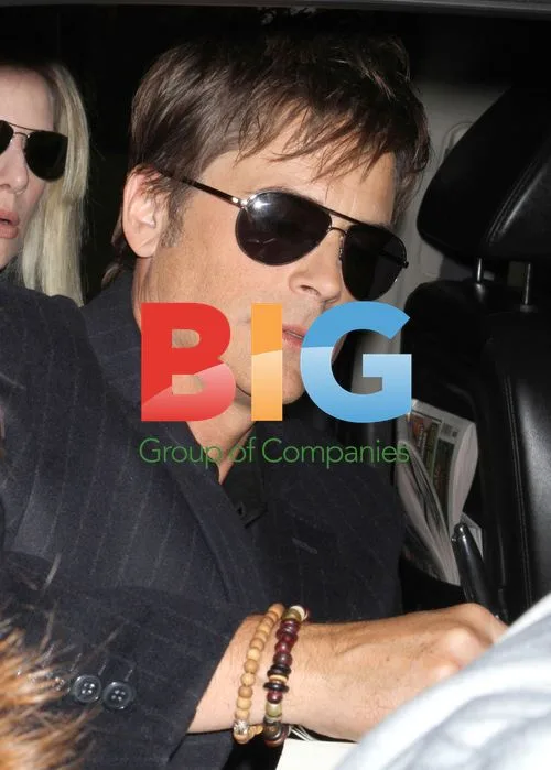 Rob Lowe outside Live with Kelly Studios