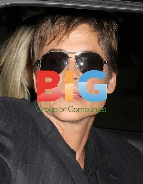Rob Lowe outside Live with Kelly studios
