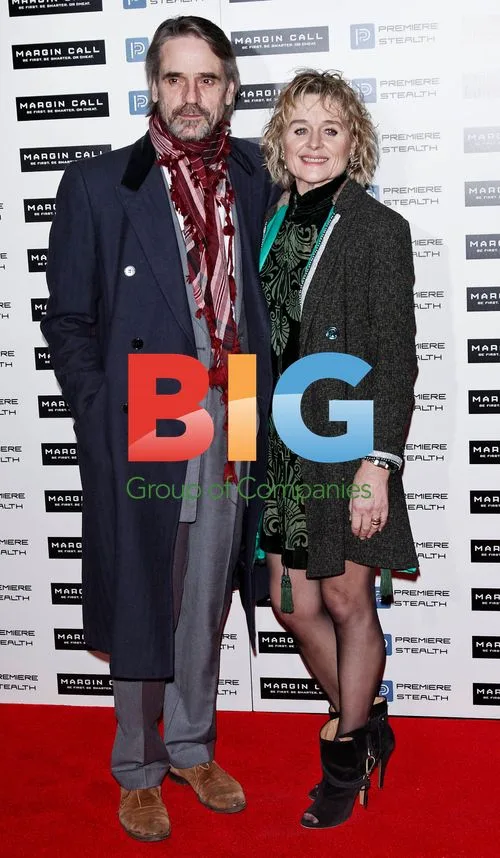 Jeremy Irons & Sinead Cusack at 'Margin Call' Premiere