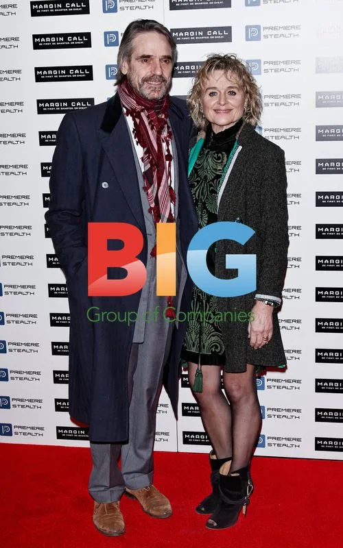 Jeremy Irons and Sinead Cusack at 'Margin Call' Premiere