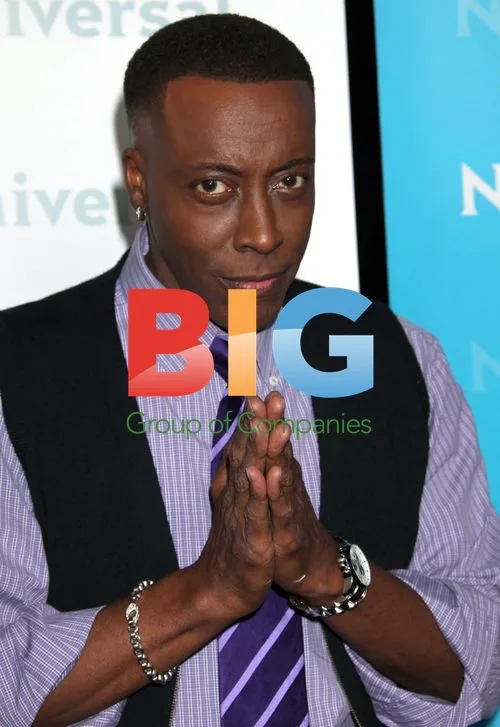 Arsenio Hall at NBC Universal Press Tour Party