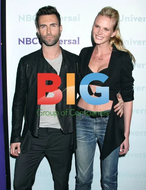 Adam Levine at NBC Universal Press Tour Party