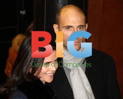 Liza Marshall and Mark Strong at Shame Gala Screening
