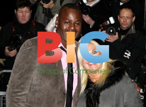 Ben Ofoedu and Vanessa Feltz at Shame Gala