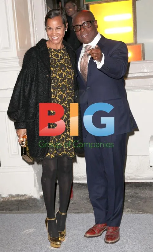 Perri A. Reid and L.A. Reid at Stella McCartney Store Opening