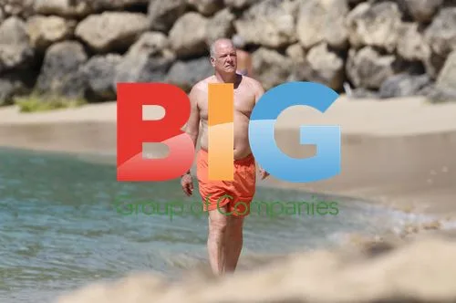 Andy Gray on Caribbean Holiday