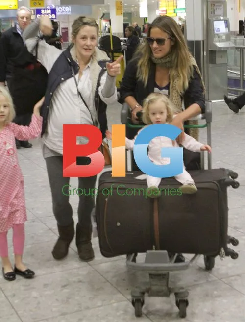 Caroline Flack Returns from India Trip