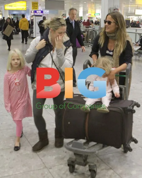 Caroline Flack Returns from India Trip