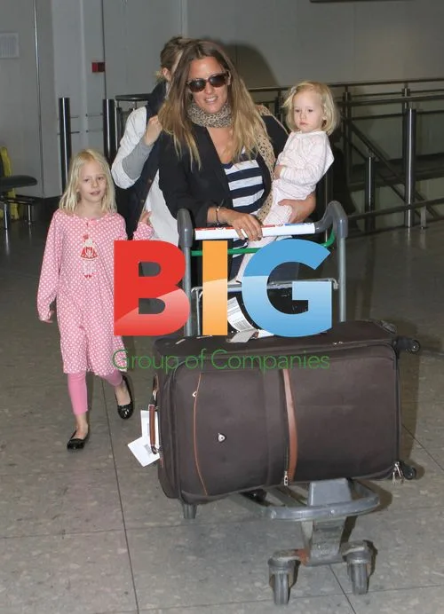 Caroline Flack Returns from India